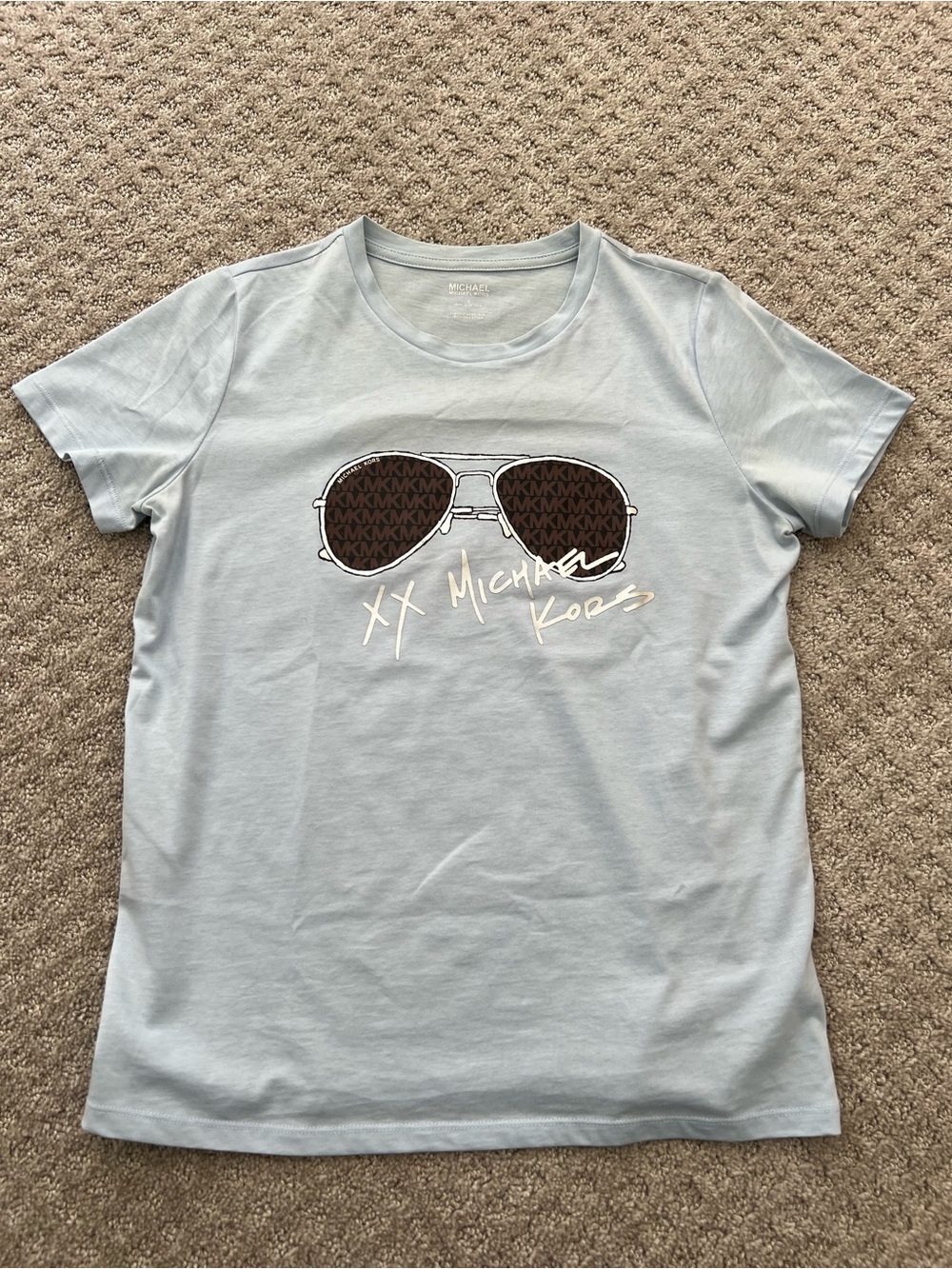Michael Kors Logo Aviator T-Shirt